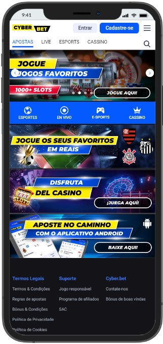 CyberBet mobile